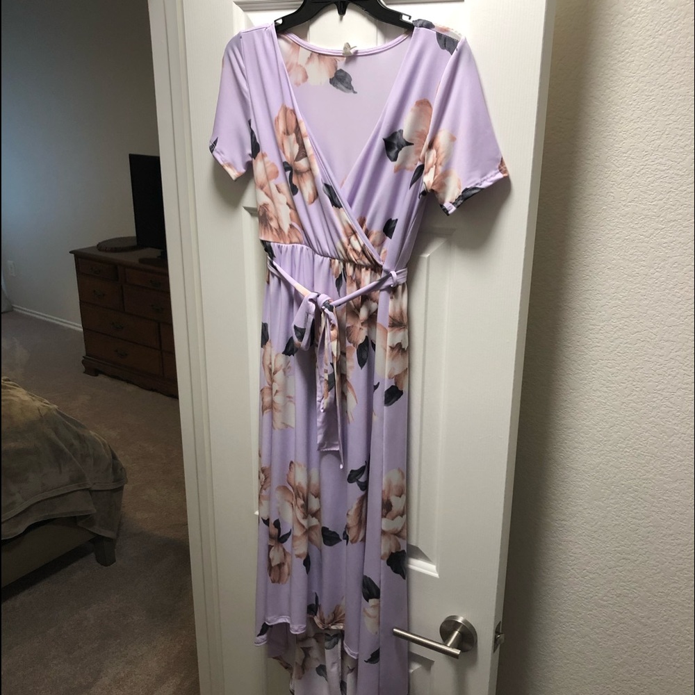Pink Blush Maternity dress NWOT